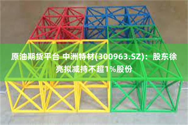 原油期货平台 中洲特材(300963.SZ)：股东徐亮拟减持不超1%股份