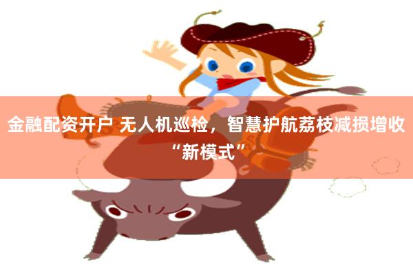 金融配资开户 无人机巡检，智慧护航荔枝减损增收“新模式”